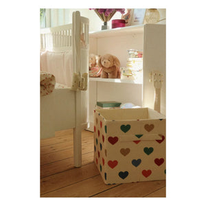 Konges Sløjd - Heart-shaped Storage Baskets - 2-Piece Set | Pink