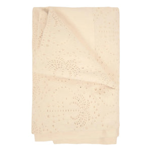 Olsson & Jensen - Brisa palm embroidered tablecloth | Ecru