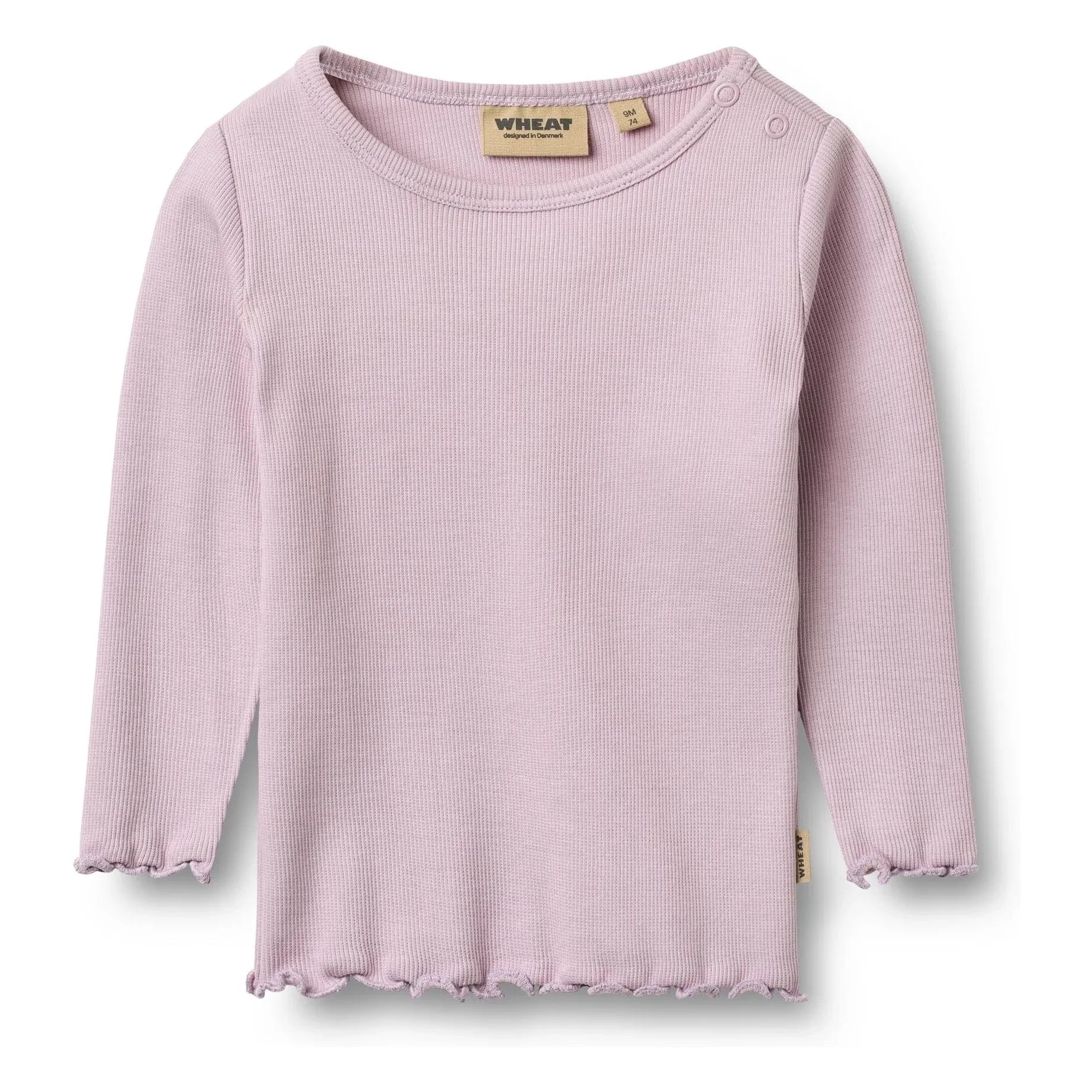 Wheat - Ida Organic Cotton T-Shirt | Lavender