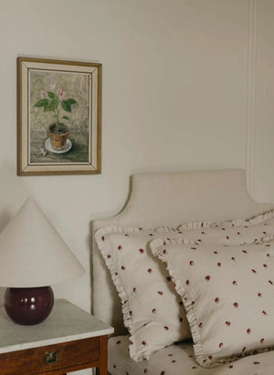garbo&friends - Rosehip Ruffled Pillowcase