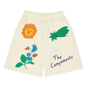 The Campamento - The Campamento Bermuda Shorts | Ecru