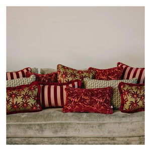 Palais - Laura x Jackie Double-Sided Pillowcase | Olive