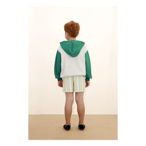Tinycottons - Striped Shorts | White