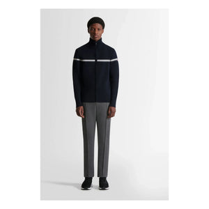 Fusalp - Wengen Fiz II Merino Wool Zip Sweat Top | Navy