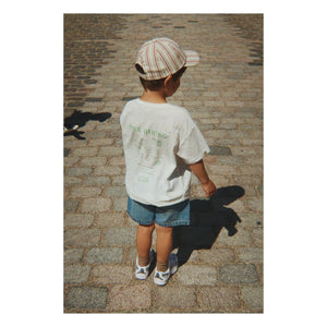 Konges Sløjd - Magot Organik Pamuk Denim Şort | Mavi