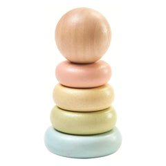 Plan Toys - Pastel Stacking Rings