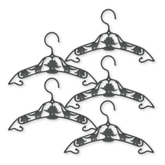 Konges Sløjd - Dino Hangers - Set of 5 | Charcoal Gray