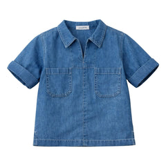 Lililotte - Carl Tencel Cotton Organic Shirt | Denim Blue