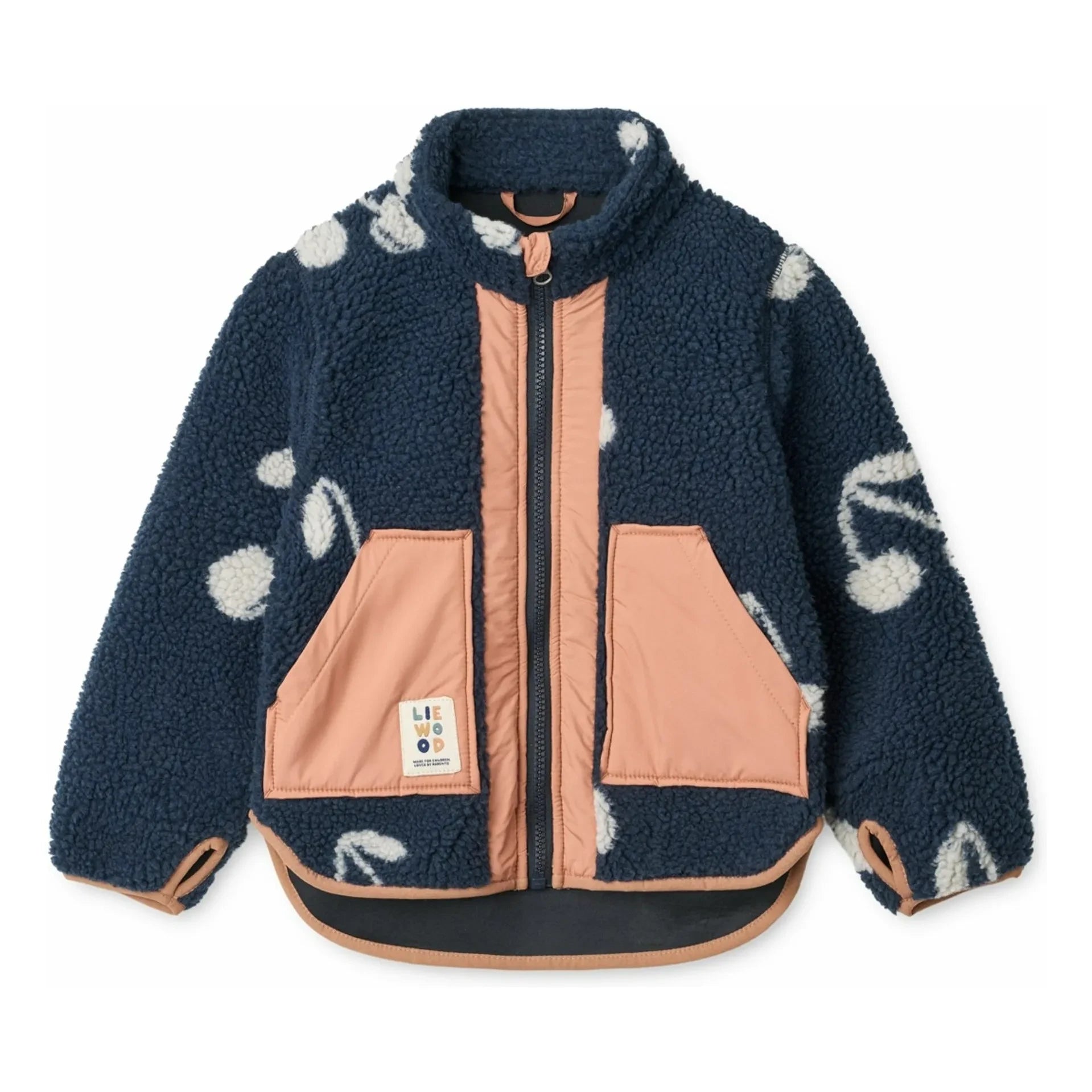 Liewood - Noam Sherpa Jacket | Navy Blue