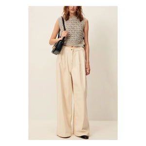 Sessùn - Maranhao Sleeveless Sweater | Gray Blue