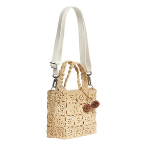 Bonpoint - Lito Raphia Bag | Natural