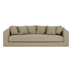 Panac Edition - Bellechasse 3-Piece Light Sofa, Cotton and Linen - 240 cm | Linen