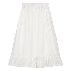 We Are Kids - Harper Embroidered Skirt Organic Cotton | White
