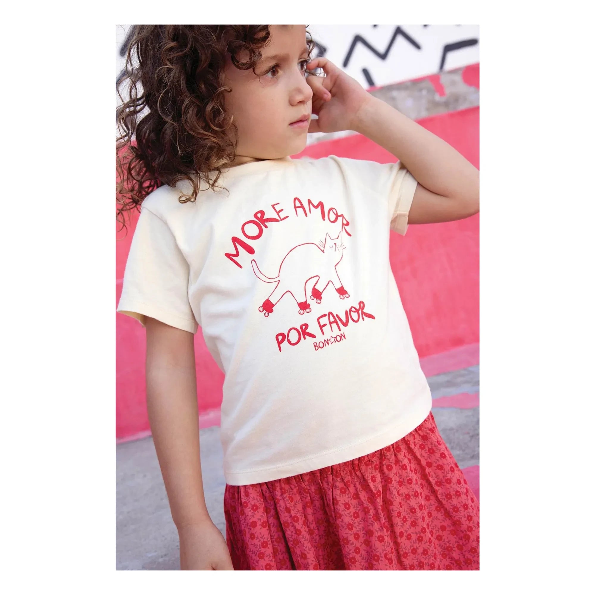 Bonton - Tubo Amor T-Shirt | Vanilla