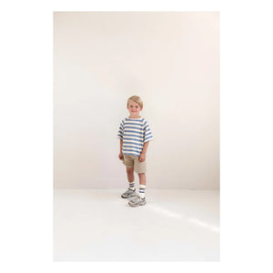 Jenest - Rayé Organic Cotton T-Shirt | Blue
