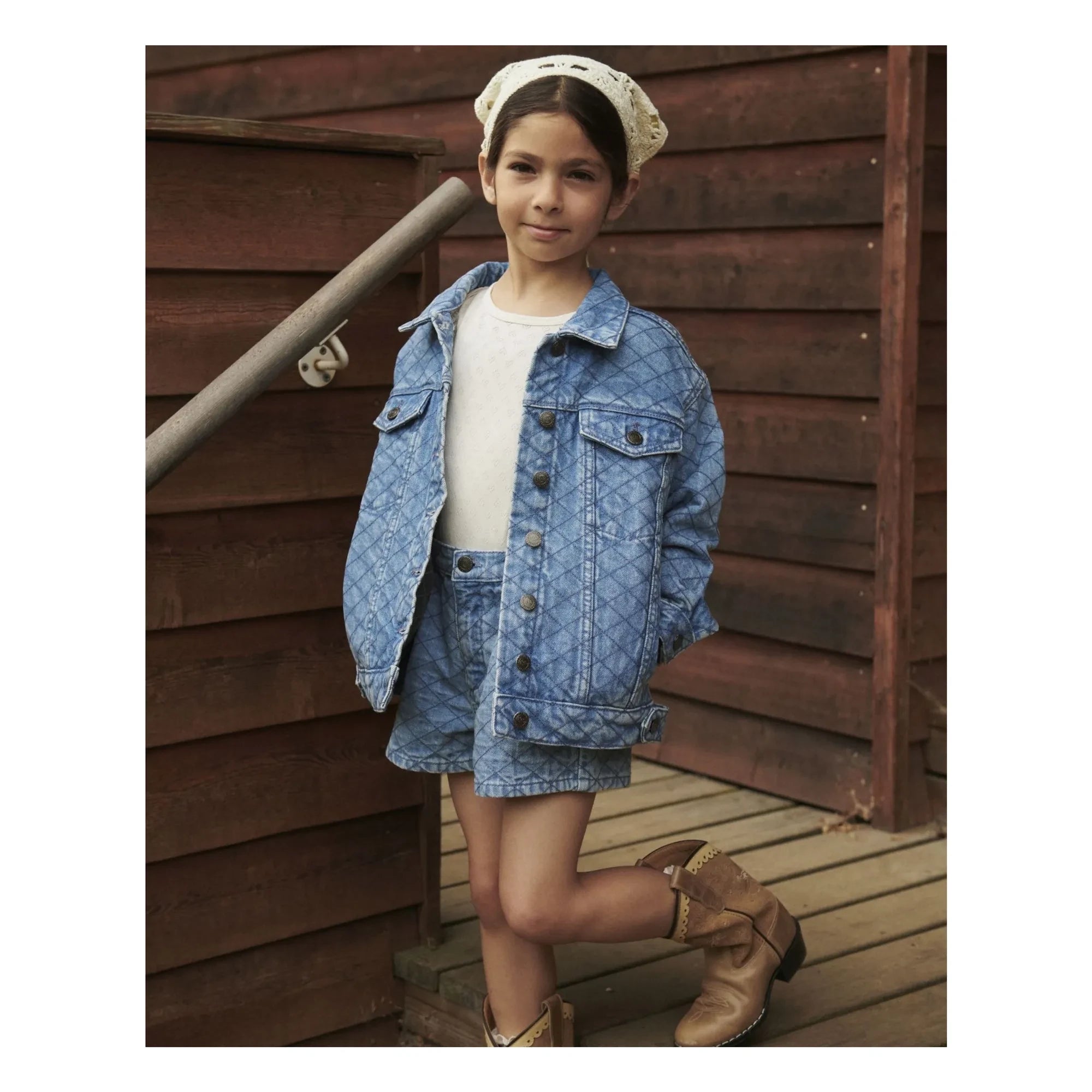 Copenhagen Colors - Organic Cotton Denim Jacket | Light Blue