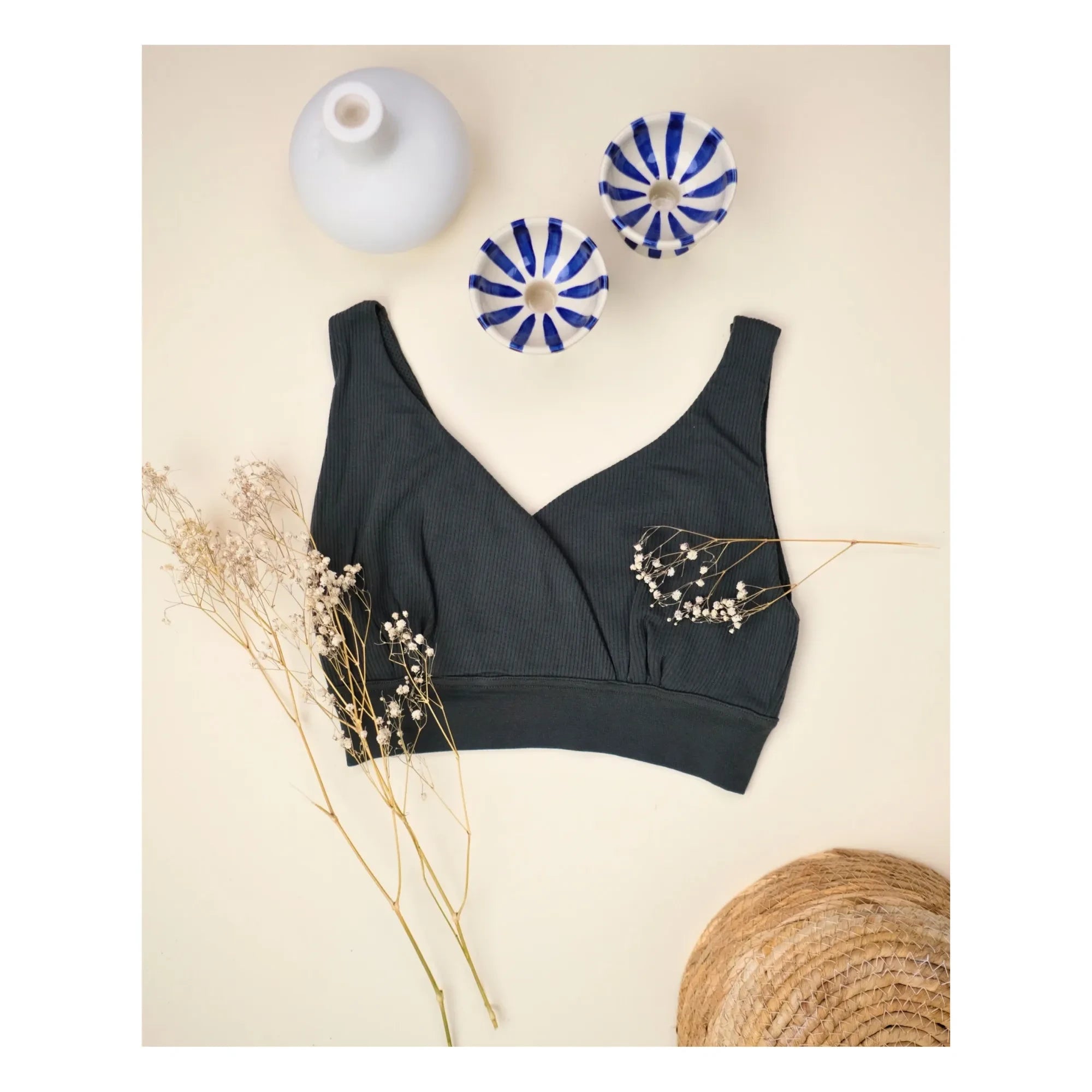 Mama Hangs - Nursing Bra | Olive