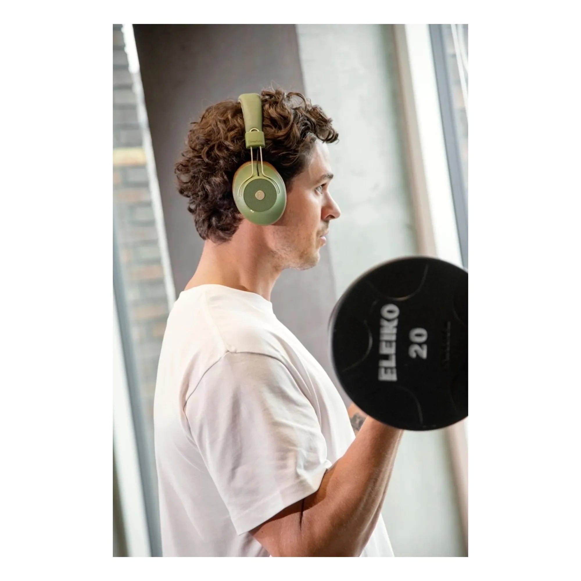 Kreafunk - aBEAT Qi Bluetooth Headphones | Green
