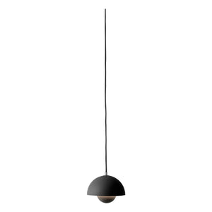 & Tradition - Flowerpot VP10 sarkıt lamba, Verner Panton | Siyah