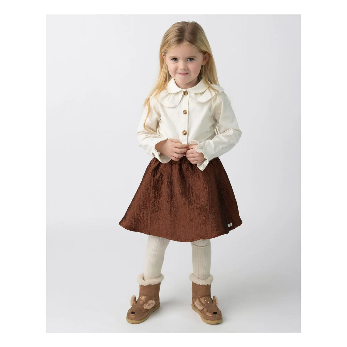 Donsje - Nien Organic Cotton Blouse | White