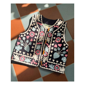 SISSEL EDELBO - Timothy Sleeveless Vests - Kids Collection | Navy Blue
