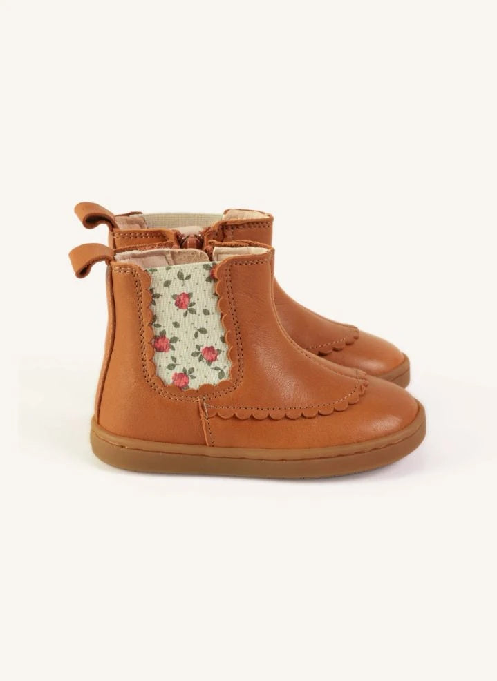 Lazare - Isaure Fleurs Boots | Caramel