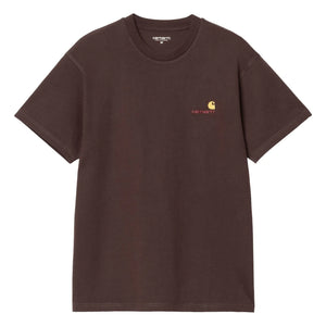 Carhartt WIP - American Script T-Shirt | Brown