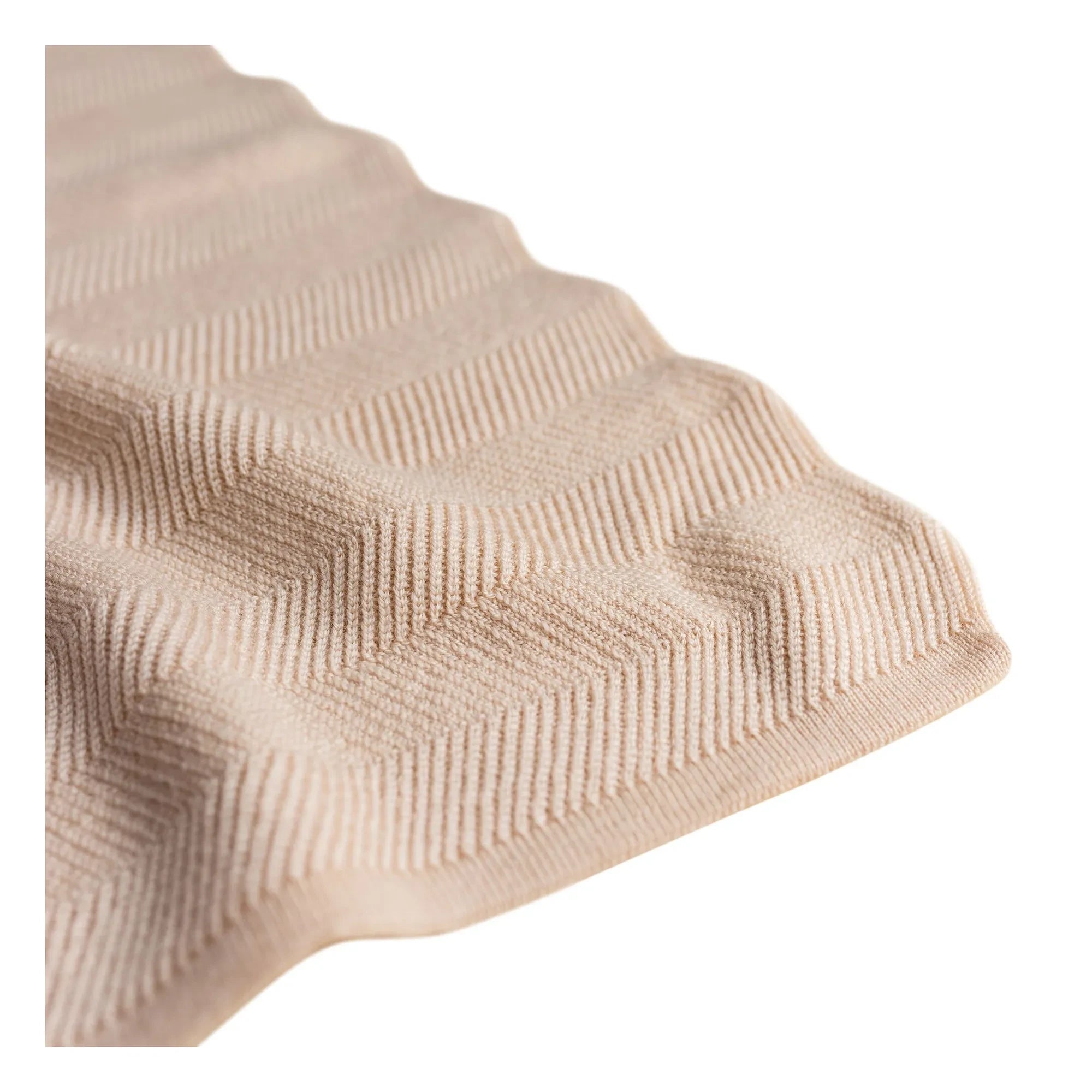 Hvid - Freddie Merino Wool Blanket | Beige