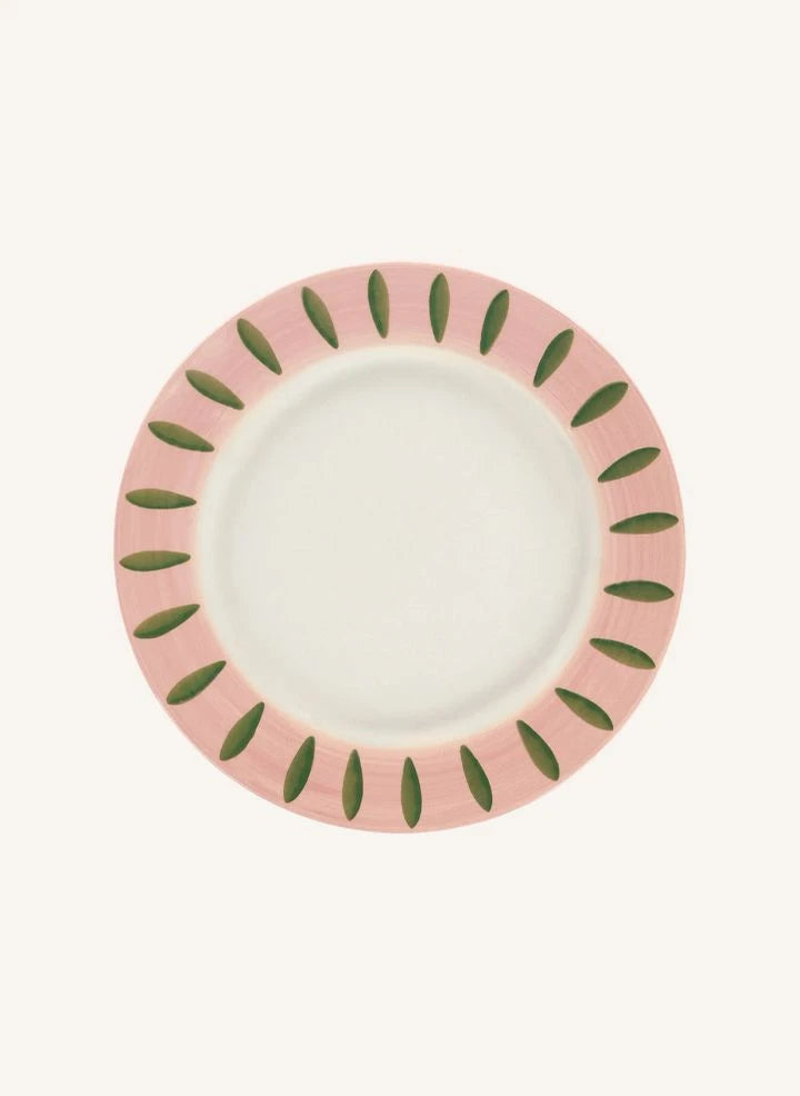 Anna + Nina - Rosebud Dessert Plate | Pink