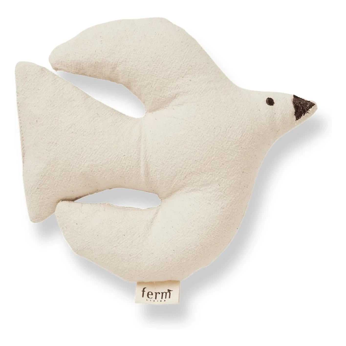 Ferm Living Kids - Swif Bird Plush Toy | White