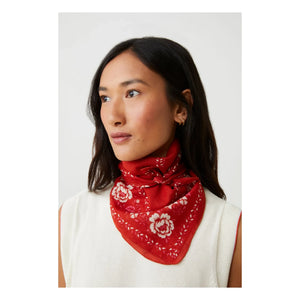 Moismont - Fichu Scarf N°652 Cotton | Red