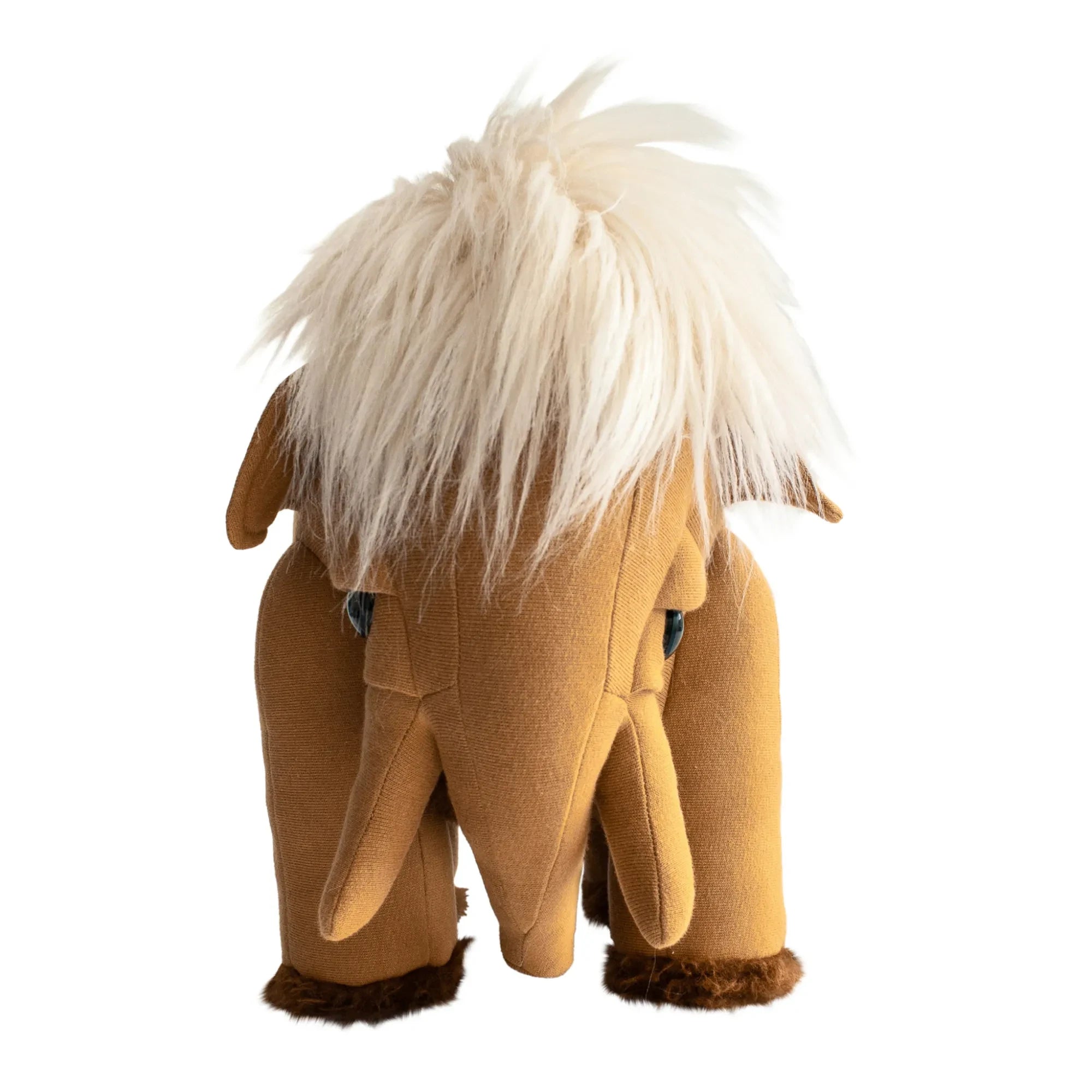 Bigstuffed - Plush Mammoth - 30 cm | Brown