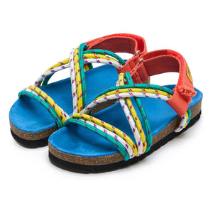 Maison Mangostan - Blue Strap Sandals