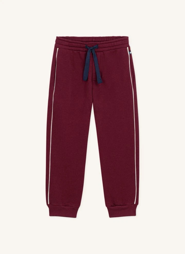 Petit Bateau - Organic Cotton Slim-Leg Jogger | Bordeaux