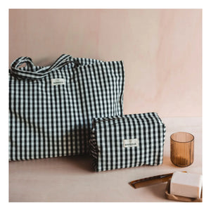 Gabrielle Paris - Gingham Evening Bag | Black