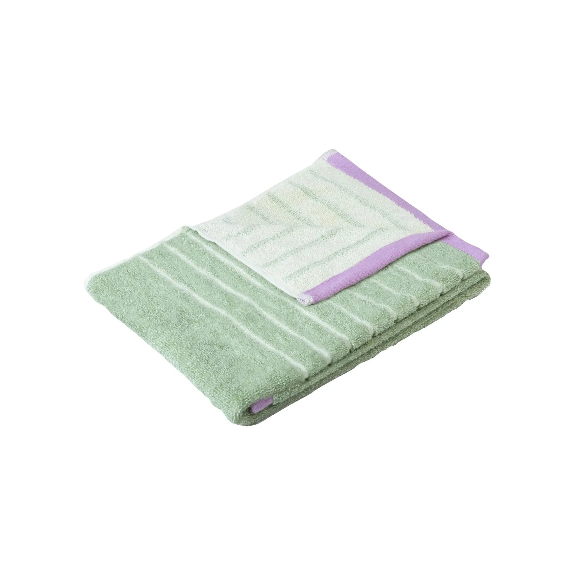 Hübsch - Promenade Towel | Almond Green