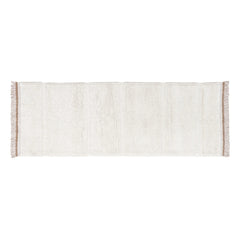 Lorena Canals - Steppe Runner Rug | White