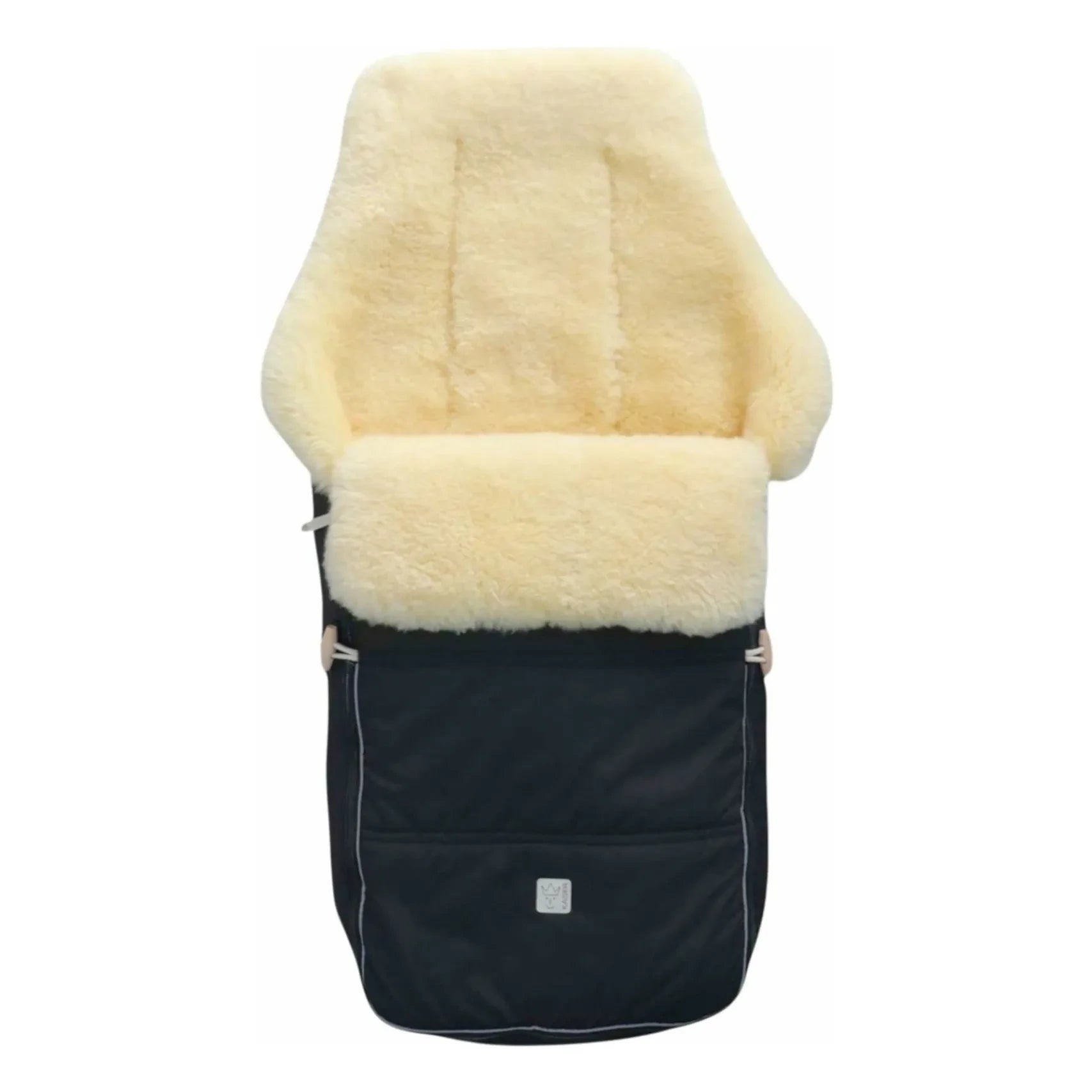 Kaiser - Dublas 2.0 universal lamb leather footmuff | Black