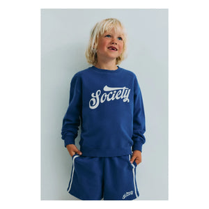the new society - Tilo Jogger Shorts | Blue