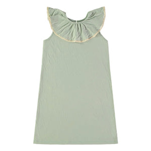 Risu Risu - Aline Organic Cotton Nightgown | Almond Green