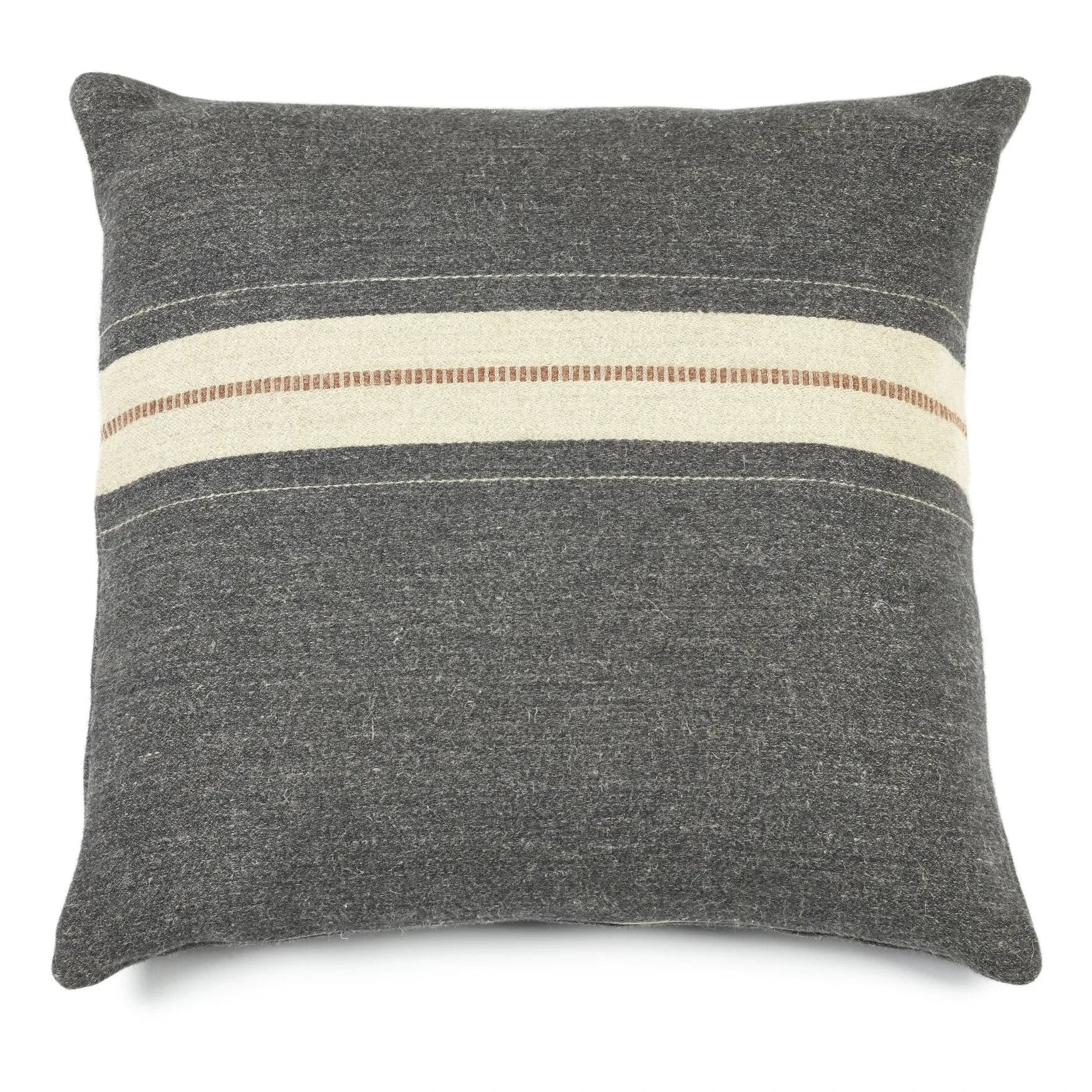 Libeco - Luc Pillow Cover - 63 x 63 cm | Gray
