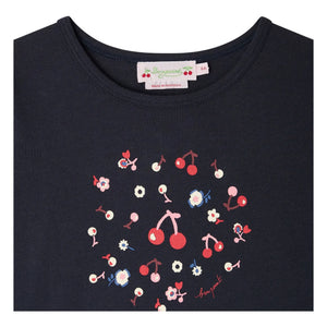 Bonpoint - Tidjiane Organic Cotton T-Shirt | Navy Blue