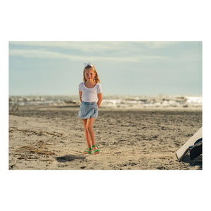 Salt-Water - Waterproof Surfer Leather Sandals | Meadow Green