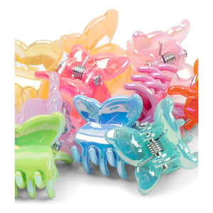 Konges Sløjd - Set of 10 Mini Butterfly Hair Clips | Pink