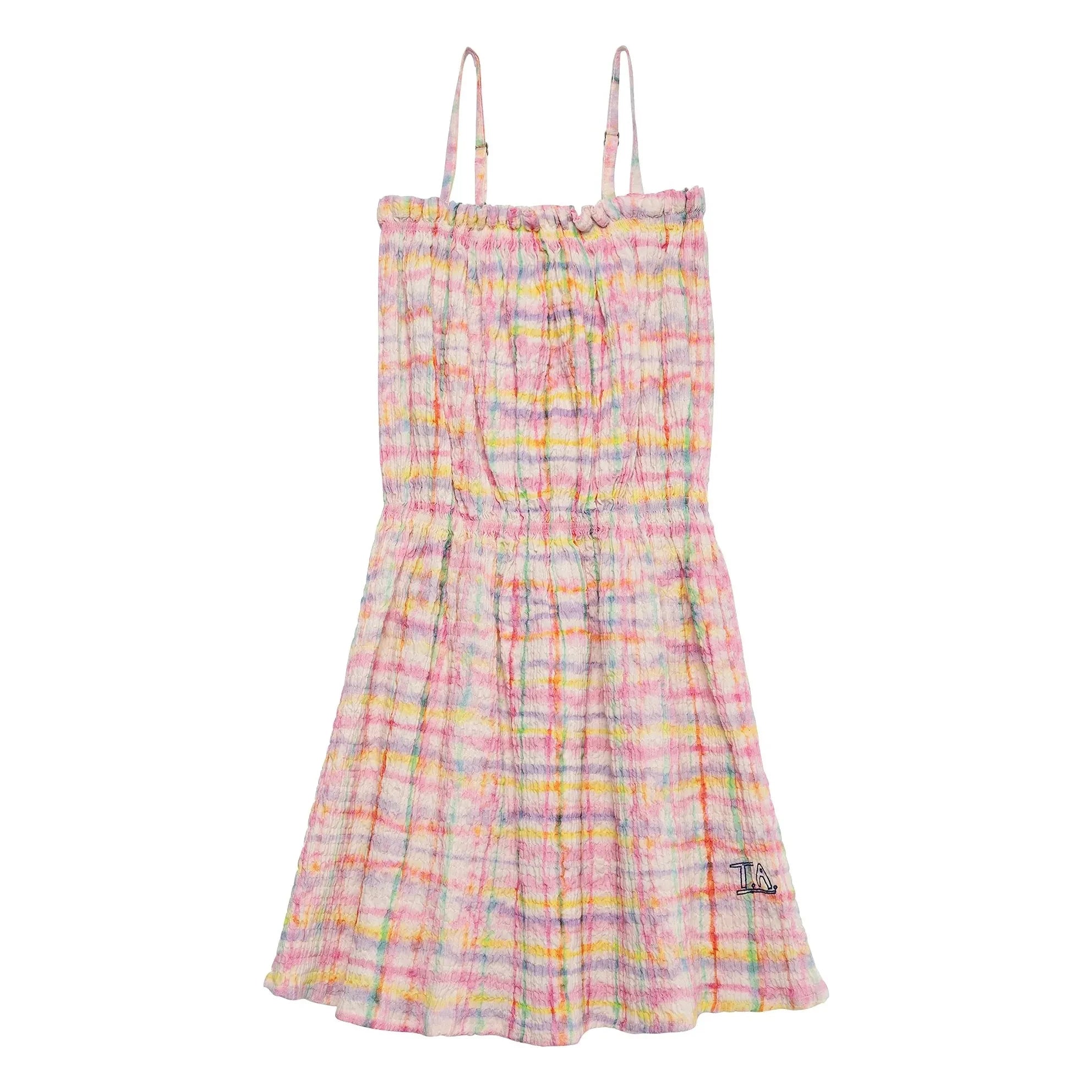 True Artist - Textured Tile Dress | Purple