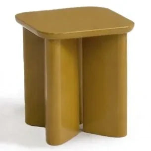 Gabrielle Paris - Garance polished wood side table | Amber
