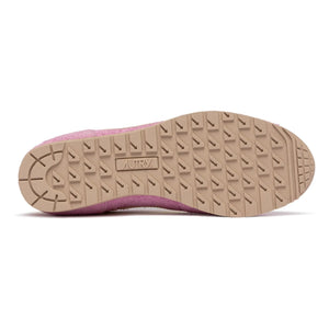 Autry - Windspin Low Two-Tone Suede & Leather Sneakers | Pink