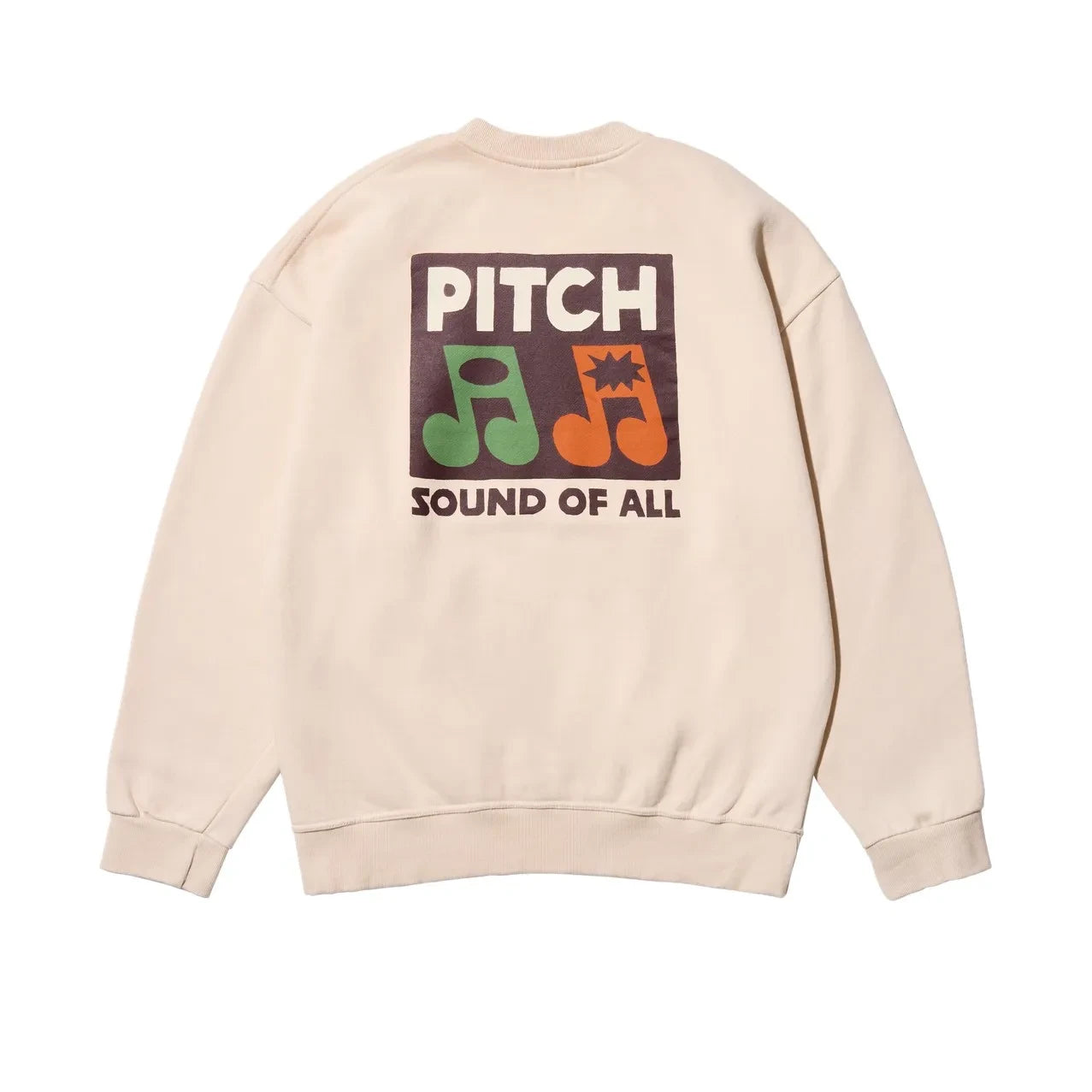 Kappy - Pitch Down-İçi Dolgulu Sweatshirt | Krem