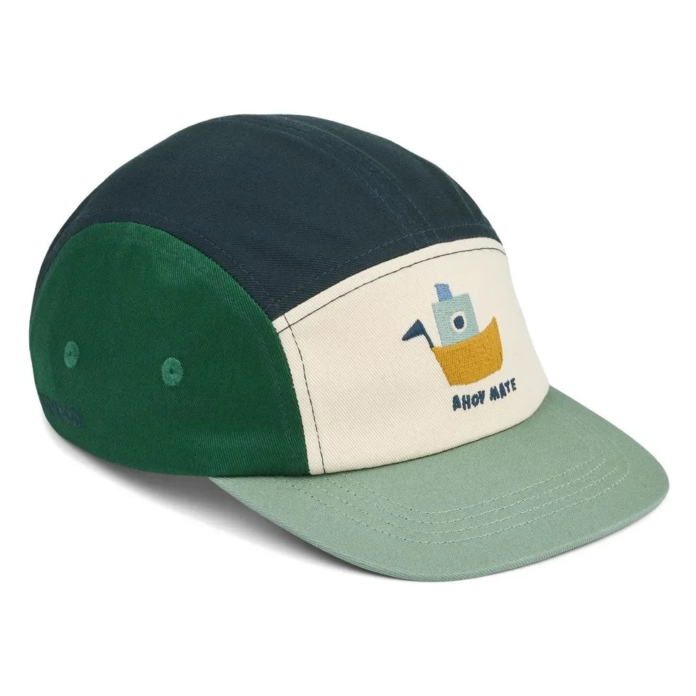 Liewood - Rory Organic Cotton Hat | Blue