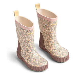 Wheat - Welly Fleuries Rain Boot | Pale Pink